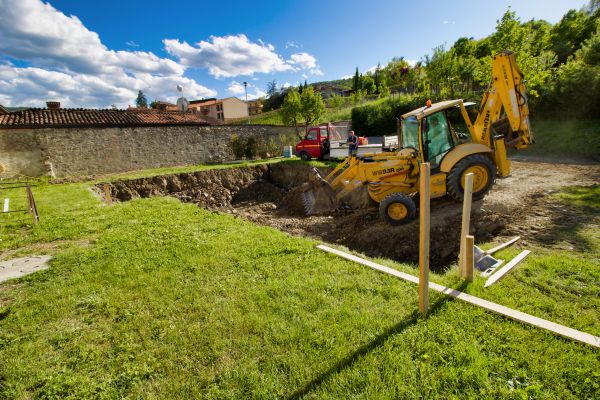 Basement Excavation in Warren