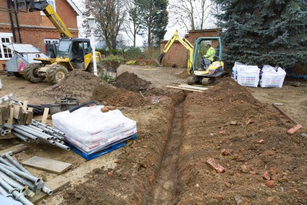Drainage Ditch Digging in Warren