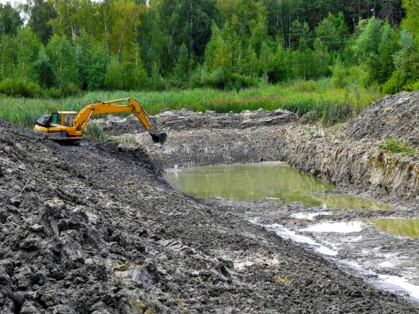 Fish Pond Digging in Warren