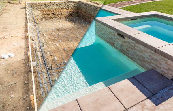 Pool Site Leveling in Warren