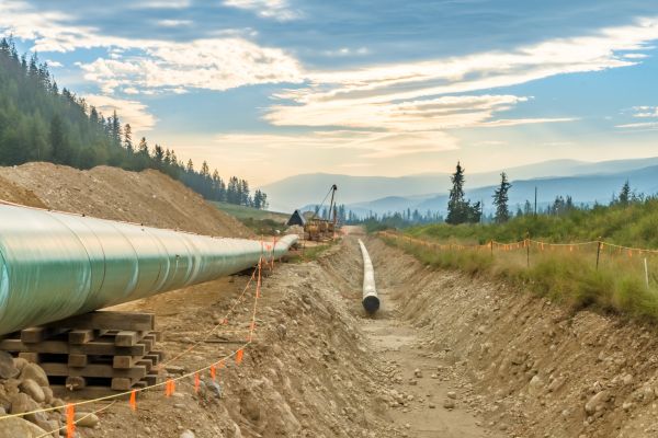 Pipeline Excavation in Warren