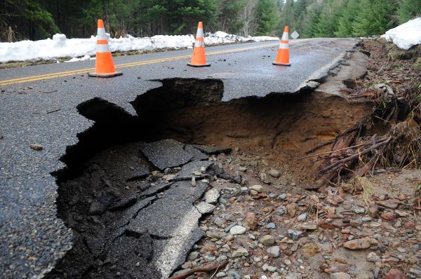 Sinkhole Filling in Warren