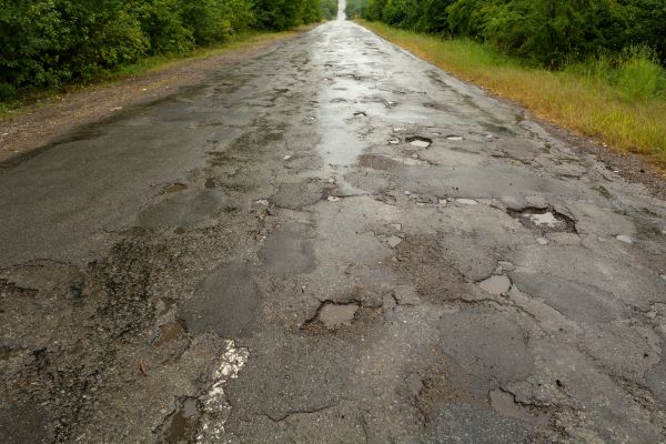 Driveway Erosion Repair in Warren