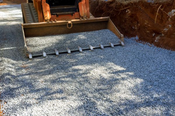 Gravel Driveway Rut Repair in Warren
