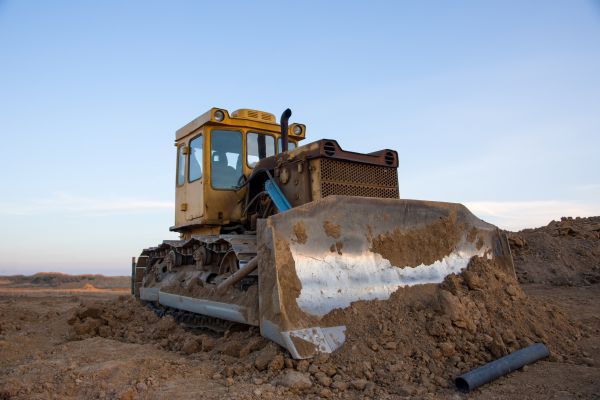 Bulldozer Land Grading in Warren
