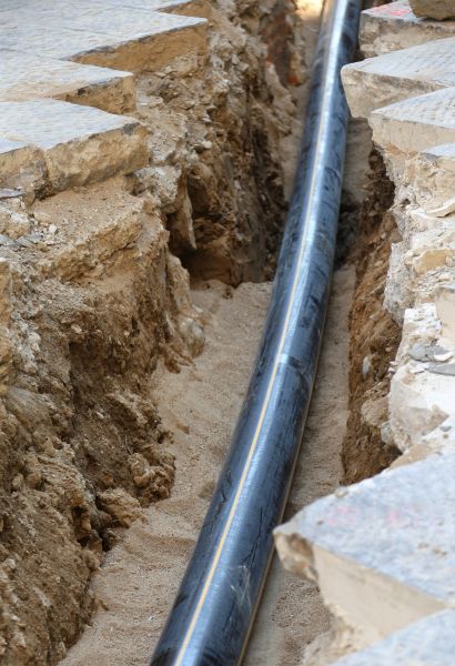 Drainpipe Trenching in Warren