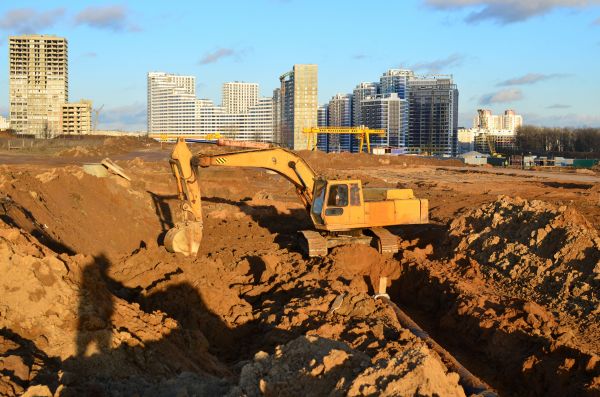 Drain Field Excavation in Warren