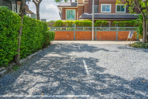 Gravel Parking Lot Repair in Warren