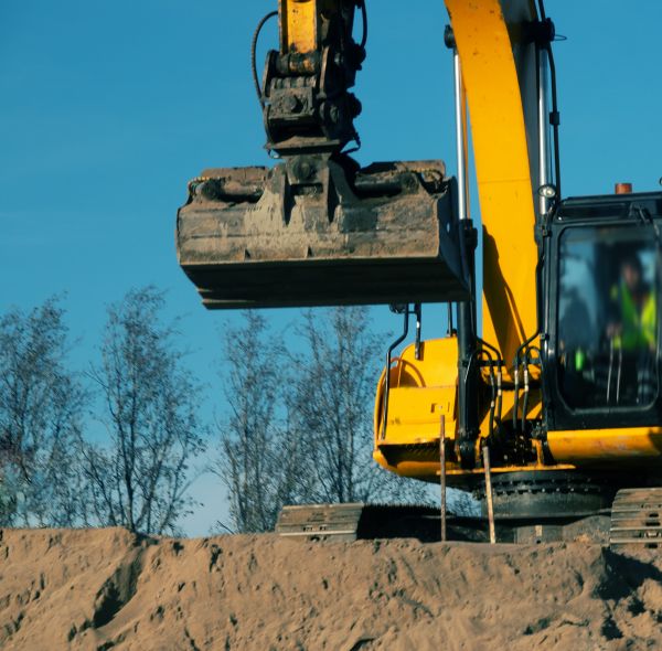 Ditch Grading in Warren