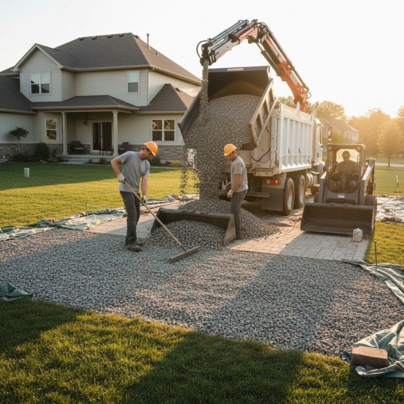 Gravel Base Installation detail
